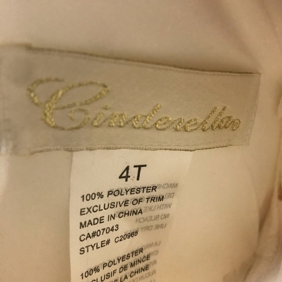 NWT Cinderella Brand Dress Size 4T - Picture 5 of 5